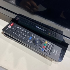 【2021年/FUNAI】テレビ　リモコン付き　32V 動作okの画像
