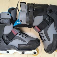 【美品】【中古】【値下げ】K2 ケーツー メンズ インラインスケート FRONT STREET ブラック　29cmの画像