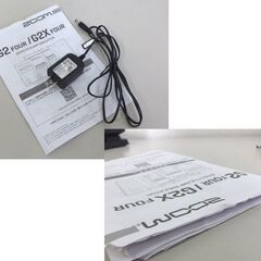 ZOOM G2X FOUR ギター用マルチエフェクター アンプエミュレーター マルチレイヤーIR ACアダプタ付き 札幌市 屯田店の画像