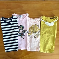 女の子　服　90-95 サイズ　半袖　ワンピースの画像