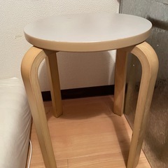 【取りに来れる方限定】ニトリ 木製スツール