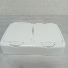 【差し上げます】ワンプッシュ 蓋付き 小物入れ