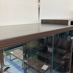 ガラスショーケース　※棚1枚欠品の画像