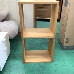 家具ならトレファク吉川店！！   無印良品　スタッキングシェルフ　2段　ナチュラルの画像
