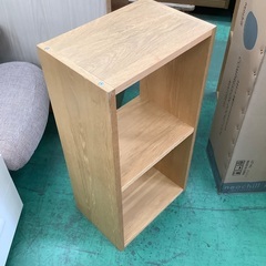家具ならトレファク吉川店！！   無印良品　スタッキングシェルフ　2段　ナチュラルの画像