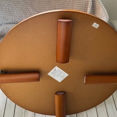 決まりました　【 あげます】座卓 円形ちゃぶ台 の画像