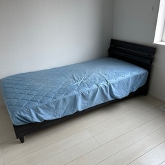 ベッド　マット付き　美品