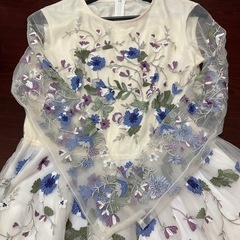 (218)花柄ワンピースの画像