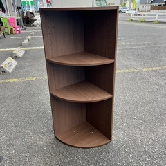 670 コーナーラック 3段 木製の画像
