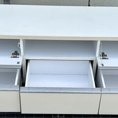 中古品　TVラック　大　木製　の画像