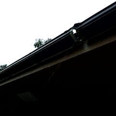 雨樋の分離、一部穴あき