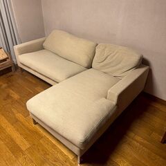 D-444】アイラーセン L字ソファー 中古 激安 布製