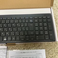 エレコム　ワイヤレス　キーボード　TK-FDP099TBKの画像