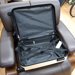 新品 HUNDRED 軽量 バイカラー キャリーケース Sサイズ 39L ベージュ MCR-001 ハードケース スーツケース 旅行かばん キャスター付き 札幌市 清田区 平岡（ 札幌市 清田区 平岡の画像