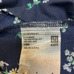 (219)KIDS  150cm UNIQLOブラウスの画像