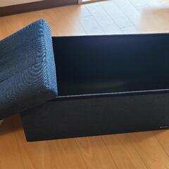収納スツール ネイビー 座れる&収納できる&コンパクトにたためる！用途いろいろで便利でおしゃれな収納スツールの画像