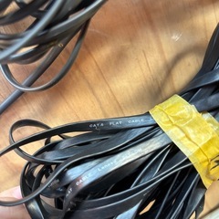 LANケーブル　電話線の画像