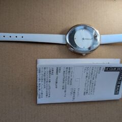 無料　白い時計の画像