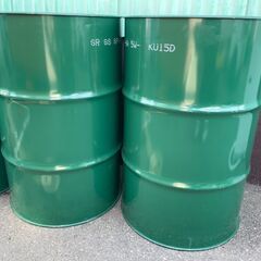 お話し中･･･再入荷【大好評】　ドラム缶　200L　1缶1500円　のこり3缶あります(^_-)-☆の画像