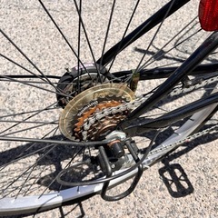 イオン バイク ムジェロD 27インチ 自転車 クロスバイク ロードバイク 通勤 通学 【11053107】の画像