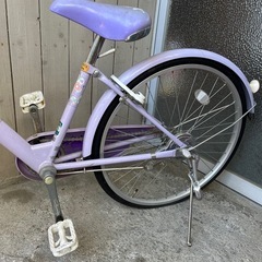 （交渉中です！）自転車 24インチ 子供用 さしあげます パンクしています 引き取りのみの画像