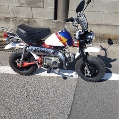 来週にはオークションに持って行っちゃいます。HONDAモンキーAB27型　貴重なトリコロールカラー‼️の画像