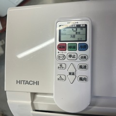 2023年製　日立ルームエアコン冷房3.6kw目安10〜15畳/分解洗浄済み！の画像