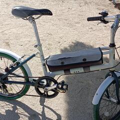 【受け渡し予定者決まりました】自転車　ミニベロ　20インチ　７段変速　の画像