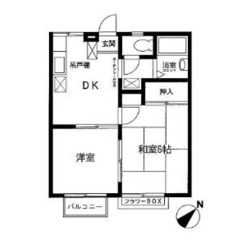 《東村山駅3分＊2DK＊南東向き＊敷礼無し》最安0円後払いで引越可能🔔初期費用分割OK🔔来店不要！個人事業主・夜職で審査不安な方も相談OK🔔LINEでスピード契約🔔水商売、保証人無しOK※生活保護不可※ - 東村山市
