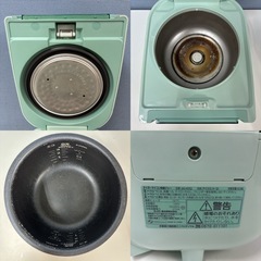I675 🌈 TIGER tacook（タクック） アイスミントグリーン 炊飯ジャー 3合炊き ⭐ 動作確認済 ⭐ クリーニング済の画像