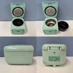 I675 🌈 TIGER tacook（タクック） アイスミントグリーン 炊飯ジャー 3合炊き ⭐ 動作確認済 ⭐ クリーニング済の画像