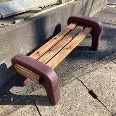 ガーデンベンチあげます0円の画像