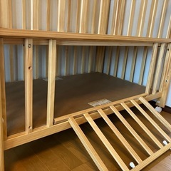 ベビーベッド【美品】の画像