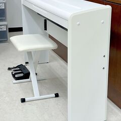 北海道 千歳市/恵庭市 KORG/コルグ 電子ピアノデジタルピアノ LP-180 ホワイト 2017年製 88鍵盤 イス付きの画像