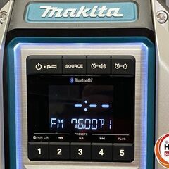 【引き取り限定】【中古品】マキタ makita MR113 充電式ラジオ 14.4V/18V AC100V カラー:青 ※本体のみの画像