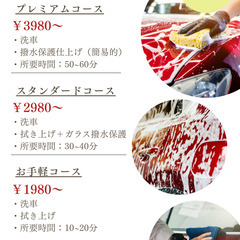 【初回500円OFF】出張手洗い洗車やってます！