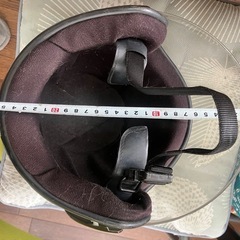ジェットヘルメット黒の画像