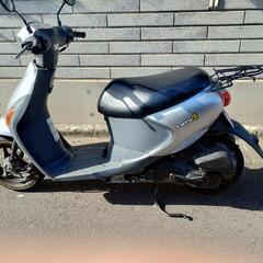 現物確認のみ SUZUKI レッツ4 シルバー 原付きスクーター...