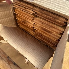商談中　杉羽目板クリアー塗装 の画像