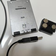 ETC車載器  軽自動車 登録済み USB 電源 バイクにもの画像