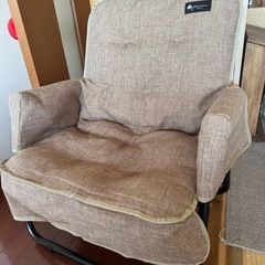 ロゴス　グランベーシック チェアfor1 ＋専用カバー付きの画像