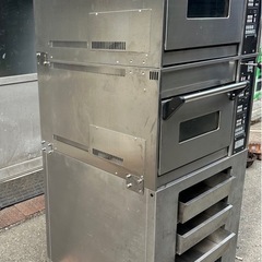 【動確済み】2021年 ワールド精機 ミックベーカー 電熱オーブン WEE-12T-PP-SR 単相 200V W730×奥880×高1740(mm) 二段式 ベーカリー 大阪の画像