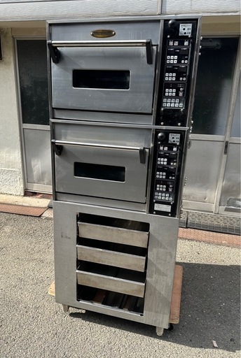 【動確済み】2021年 ワールド精機 ミックベーカー 電熱オーブン WEE-12T-PP-SR 単相 200V W730×奥880×高1740(mm) 二段式 ベーカリー 大阪