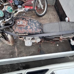 ホンダ550Four バイク現状の画像