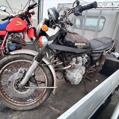 ホンダ550Four バイク現状の画像