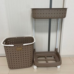 洗濯カゴ 収納ボックスの画像