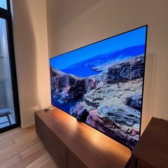 SONY 2022年製 65型 BRAVIA 4K有機EL XRJ-65A80Kの画像