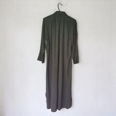 ZARA　ザラ　シャツワンピース　ロング　マキシ丈の画像