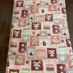 子ども布団　セット　ピンクの画像