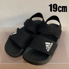 美品♡adidas アディダス　キッズサンダル　スポーツサンダル...